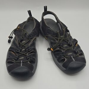 Keen | Newport H2 Water Sport Hybrid Sandal Black Yellow Size 13